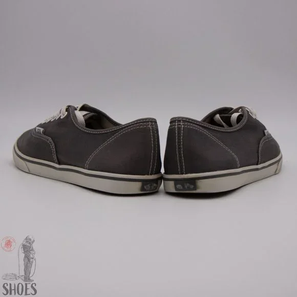 Vans Authentic Grey Lace ups Women's Size 9 - Picture 6 of 12